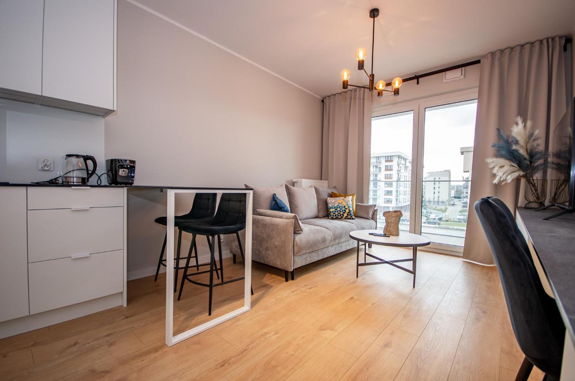 Inpoint Tauron Arena Apartment With Free Parking - Lema St 17 Красков Екстериор снимка